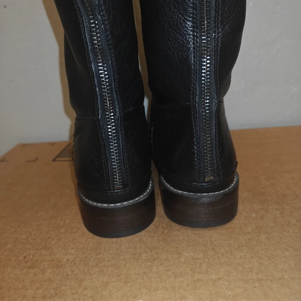 Franco Sarto Women's Meyer Knee High Wide Calf Flat Boot Size 7.5
